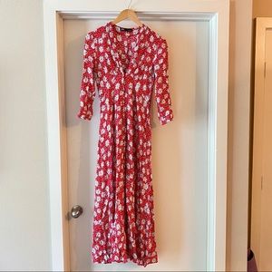 Zara maxi dress small